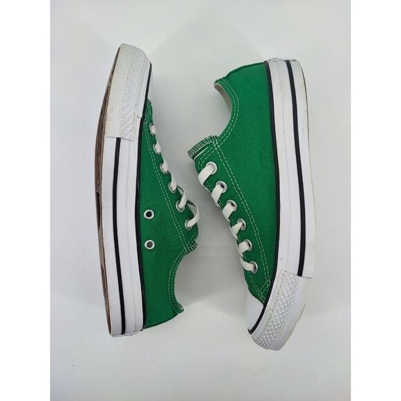 Converse Men's Chuck Taylor Green Canvas Sneakers Size 5 US - Picture 6 of 8